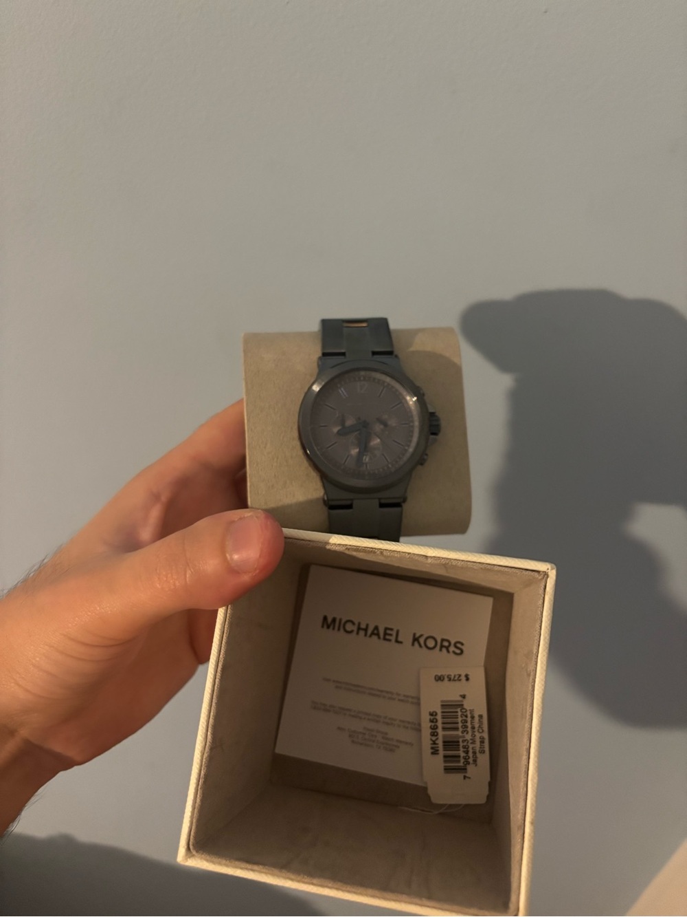 Michael Kors Gray/blue Men's Sport  Watch - does need battery